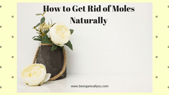 getting rid of moles naturally