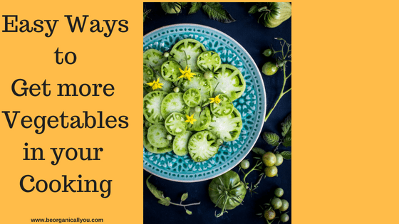 more vegetables in your cooking