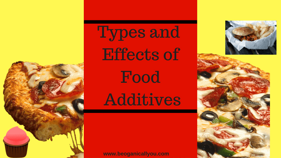 types of food additives